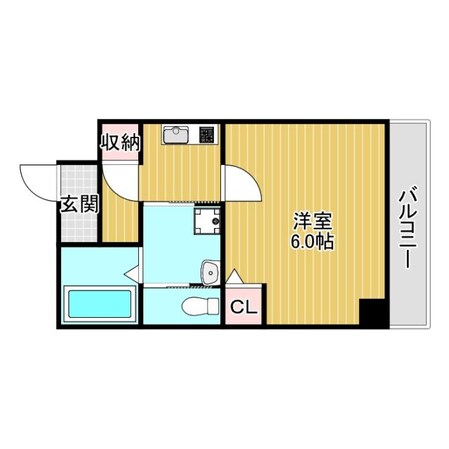 レーヴメゾン尼崎大物の物件間取画像